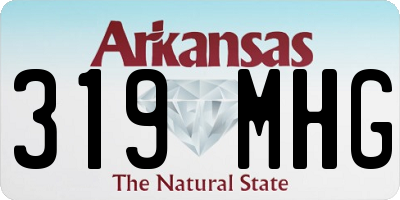 AR license plate 319MHG