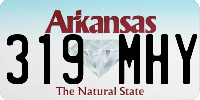 AR license plate 319MHY