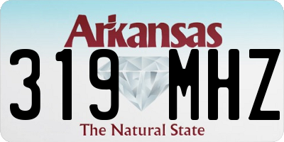 AR license plate 319MHZ