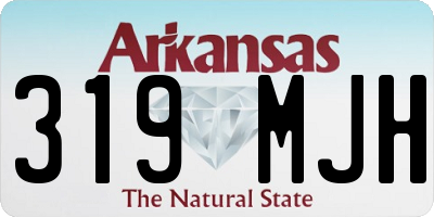 AR license plate 319MJH