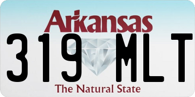 AR license plate 319MLT