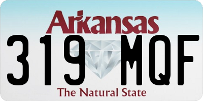 AR license plate 319MQF