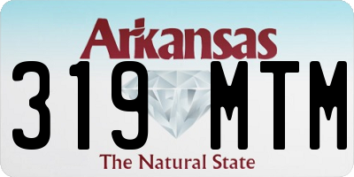 AR license plate 319MTM