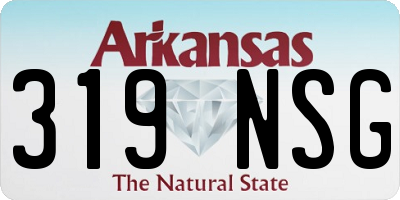 AR license plate 319NSG