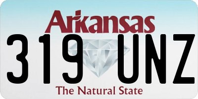 AR license plate 319UNZ