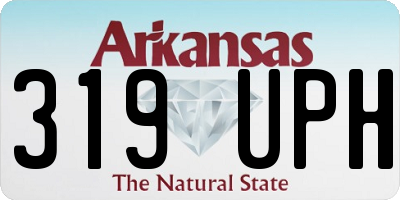 AR license plate 319UPH