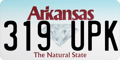 AR license plate 319UPK