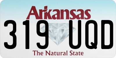 AR license plate 319UQD