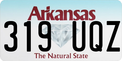 AR license plate 319UQZ