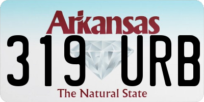 AR license plate 319URB