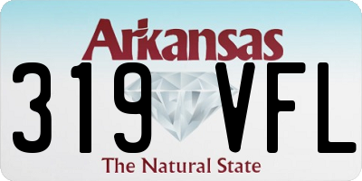 AR license plate 319VFL