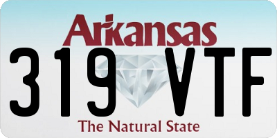 AR license plate 319VTF