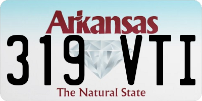 AR license plate 319VTI