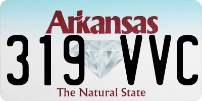 AR license plate 319VVC