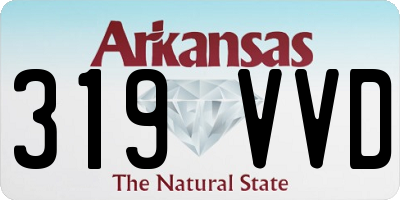 AR license plate 319VVD
