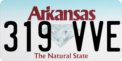 AR license plate 319VVE