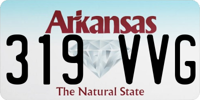 AR license plate 319VVG
