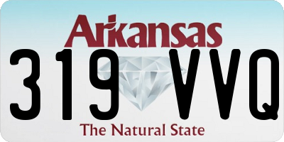 AR license plate 319VVQ