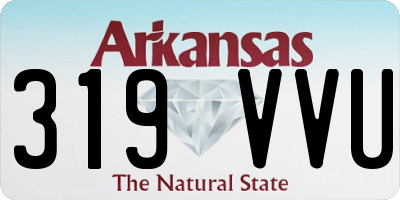 AR license plate 319VVU