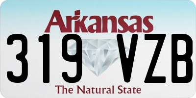 AR license plate 319VZB