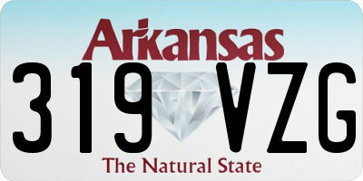 AR license plate 319VZG