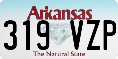 AR license plate 319VZP
