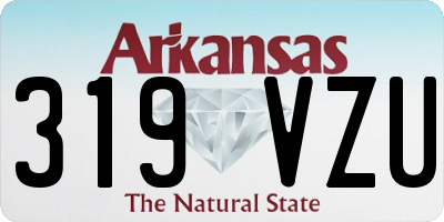 AR license plate 319VZU