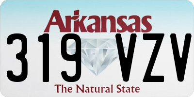 AR license plate 319VZV