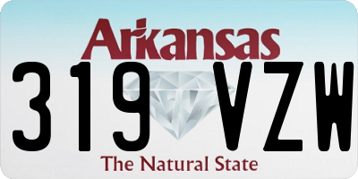 AR license plate 319VZW