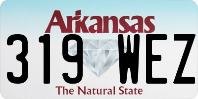 AR license plate 319WEZ