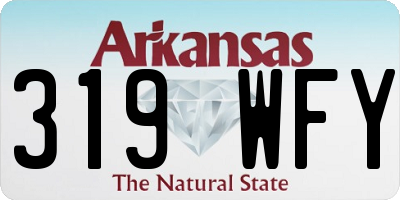 AR license plate 319WFY