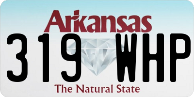 AR license plate 319WHP