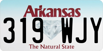 AR license plate 319WJY