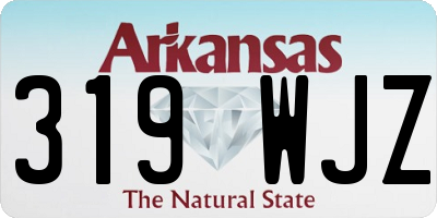 AR license plate 319WJZ
