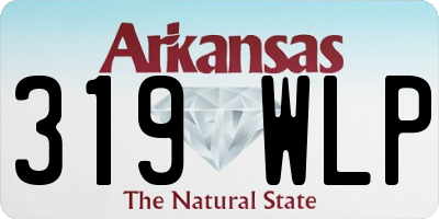 AR license plate 319WLP
