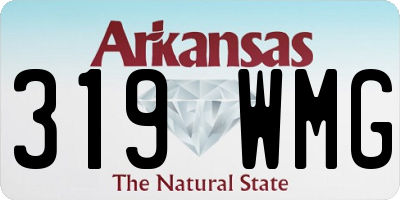 AR license plate 319WMG