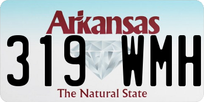 AR license plate 319WMH