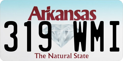 AR license plate 319WMI