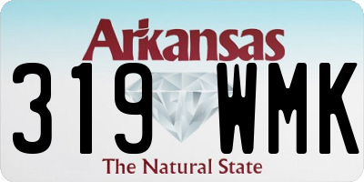 AR license plate 319WMK