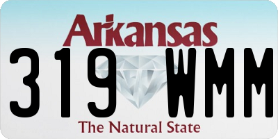 AR license plate 319WMM