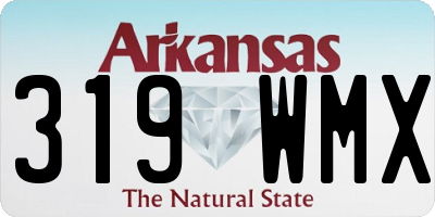 AR license plate 319WMX
