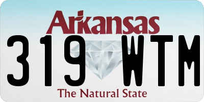AR license plate 319WTM