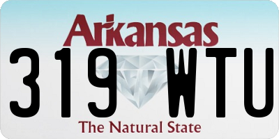 AR license plate 319WTU