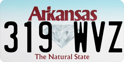 AR license plate 319WVZ