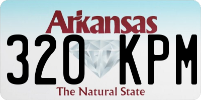 AR license plate 320KPM