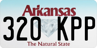 AR license plate 320KPP
