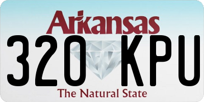 AR license plate 320KPU