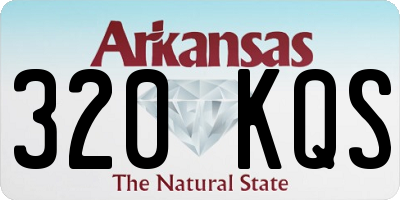 AR license plate 320KQS
