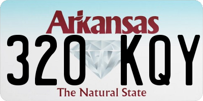 AR license plate 320KQY