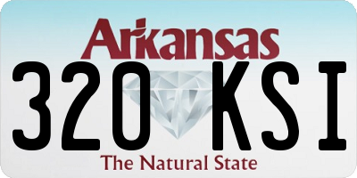 AR license plate 320KSI